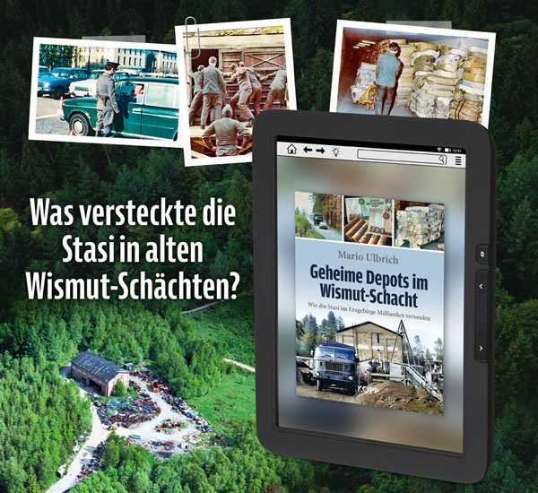 Geheime Depots im Wismut-Schacht