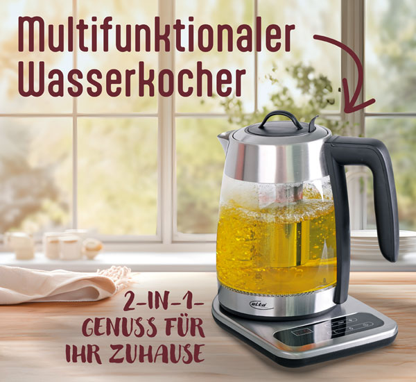 Elta Germany 2-in-1 Tee- und Wasserkocher 2001314 - Funktional