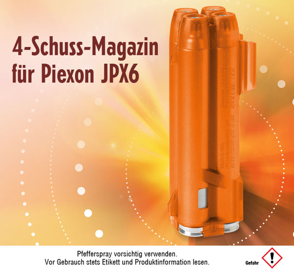 4-Schuss-Magazin fr Piexon JPX6 Jet Protector