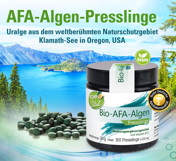 Kopp Vital Bio-AFA-Algen Presslinge