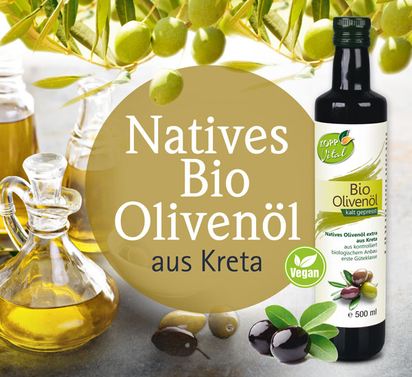 Kopp Vital ®  Bio-Olivenöl - vegan