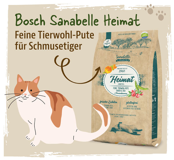 Bosch Sanabelle Heimat Sensitive Pute