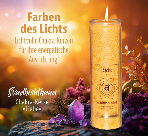  Chakra-Kerze »Liebe« 
