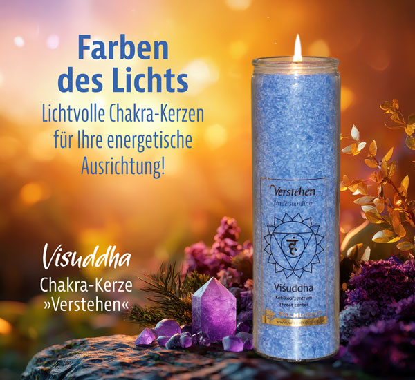  Chakra-Kerze »Verstehen« 