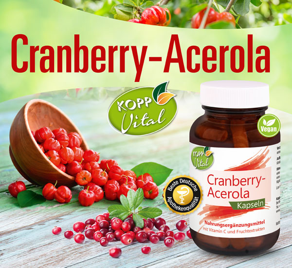 Kopp Vital   Cranberry-Acerola Kapseln