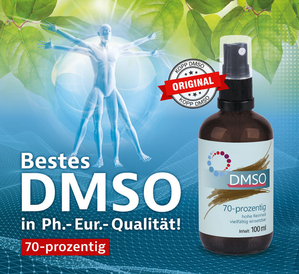 Kopp DMSO 70-prozentig 100 ml / 99,9 % rein / Ph. Eur. / Spr�hflasche