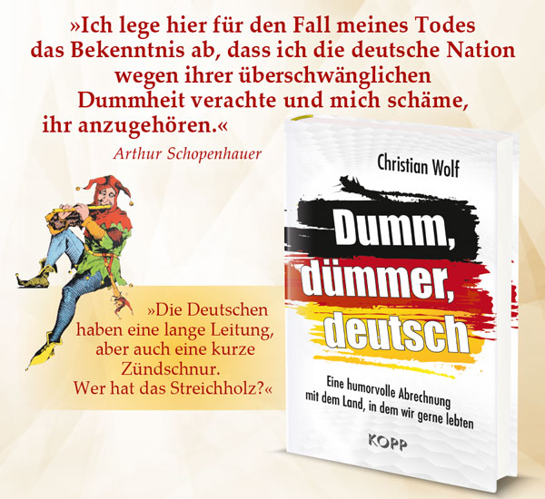 Dumm, dmmer, deutsch