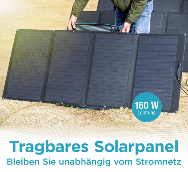 EcoFlow Solarpanel 160 W - Mngelartikel