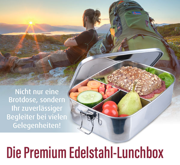 Edelstahl-Lunchbox