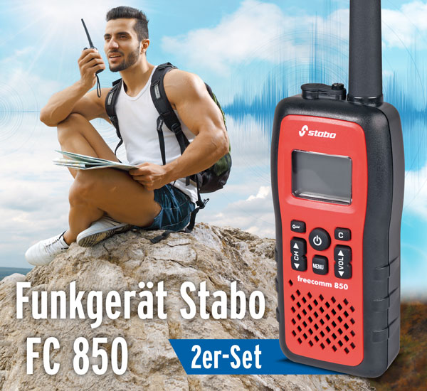 Funkgerät Stabo FC 850 2er-Set