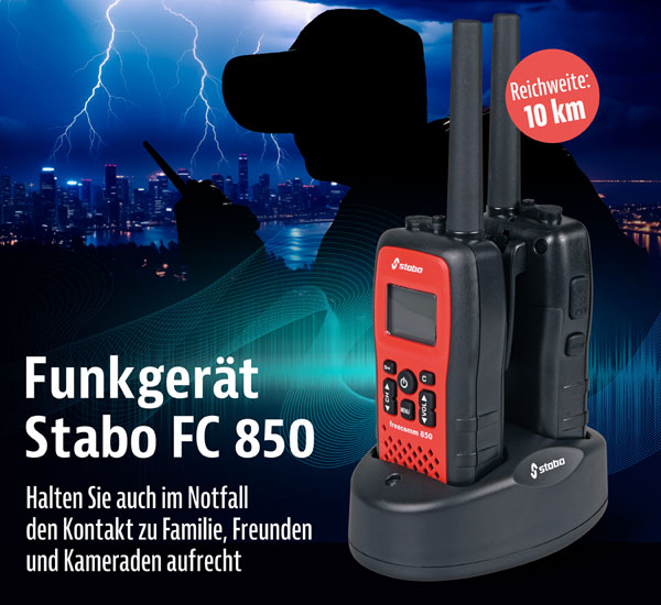 2er-Set Funkgert Stabo FC 850