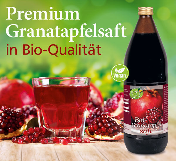 Kopp Vital   Bio-Granatapfelsaft