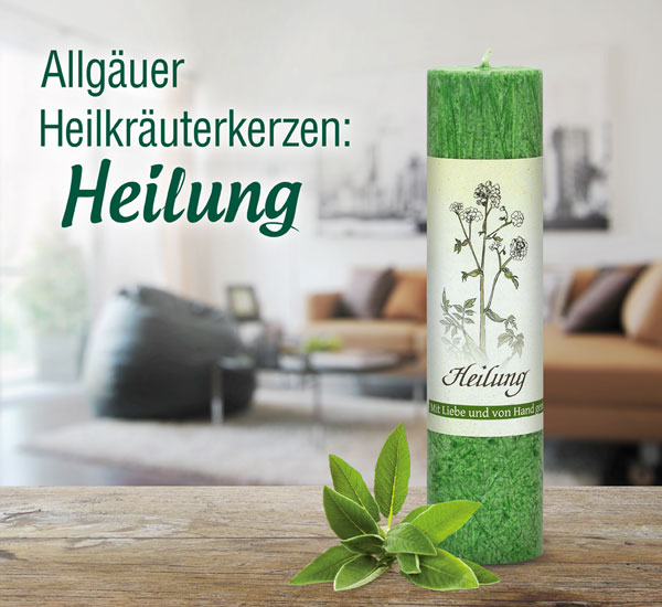 Allguer Heilkruterkerze Heilung