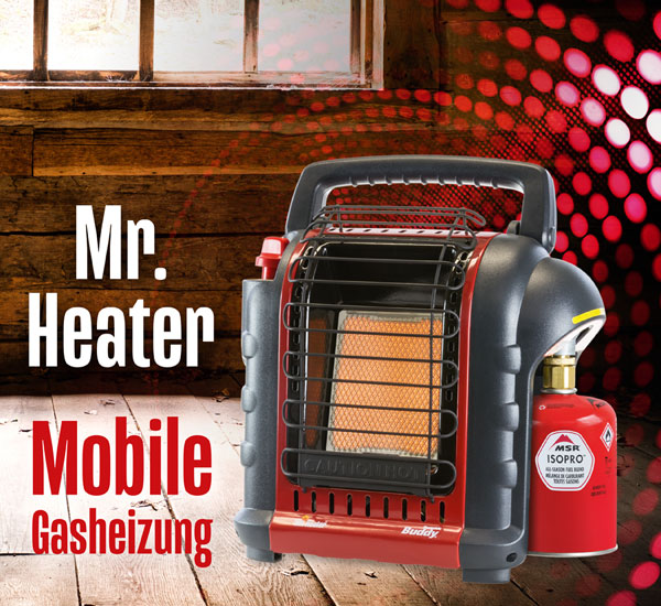 Mr. Heater Mobile Gasheizung inkl. Umrstschlauch fr Gasflasche