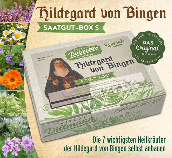 Hildegard von Bingen Saatgut-Box S