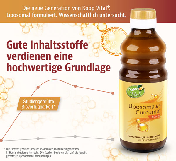 Kopp Vital� Liposomales Curcumin / 200 mg / 250 ml