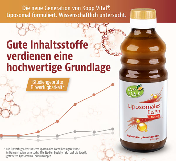 Kopp Vital� Liposomales Eisen / 15 mg / 250 ml