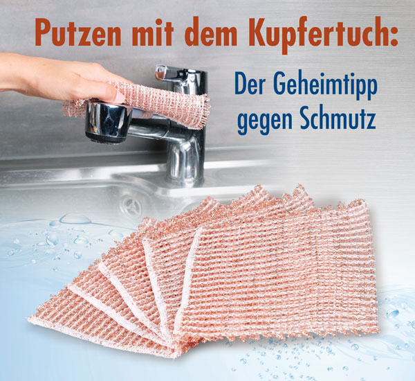 5er-Pack Kupfertcher