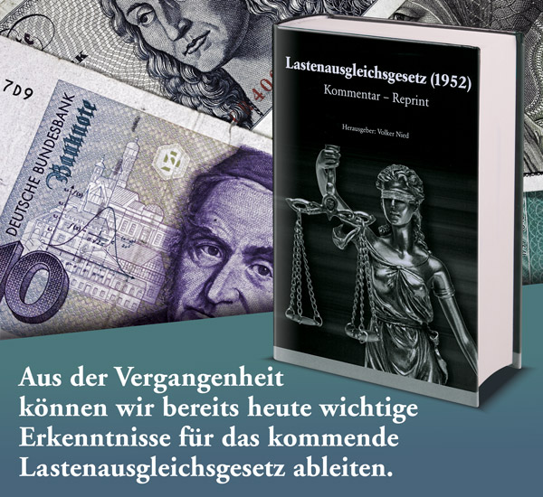 Lastenausgleichsgesetz (1952) Kommentar - Reprint