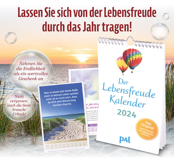Der Lebensfreude-Kalender 2024
