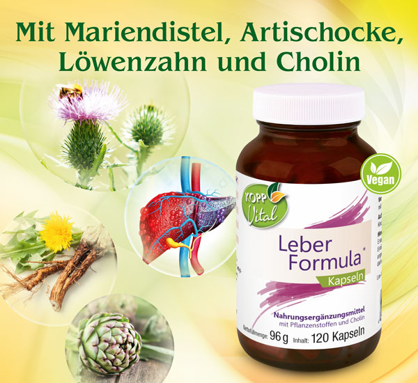 Kopp Vital Leber-Formula Kapseln