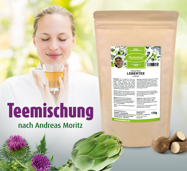 Herbathek Andreas Moritz Lebertee - 170 g - lose