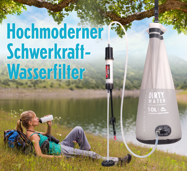 MSR Guardian Schwerkraft Wasserfilter - Fr Bastler