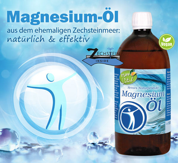 Kopp Vital   Magnesium-l 100 % Zechstein 1000 ml - vegan