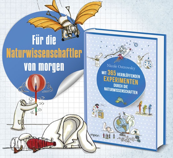 Mit 365 verblffenden Experimenten durch die Naturwissenschaften