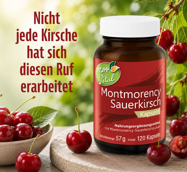 Kopp Vital� Montmorency Sauerkirsch / 120 Kapseln
