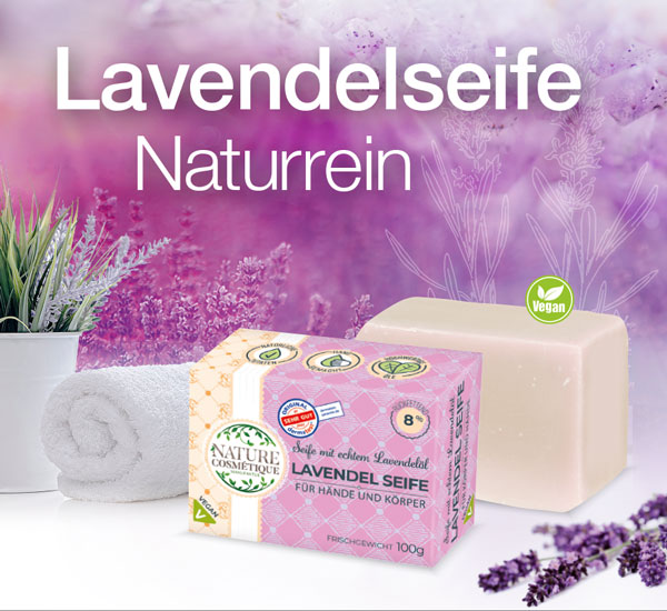 Nature Cosmétique Lavendelseife