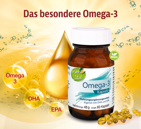 Kopp Vital   Omega-3 Algenl