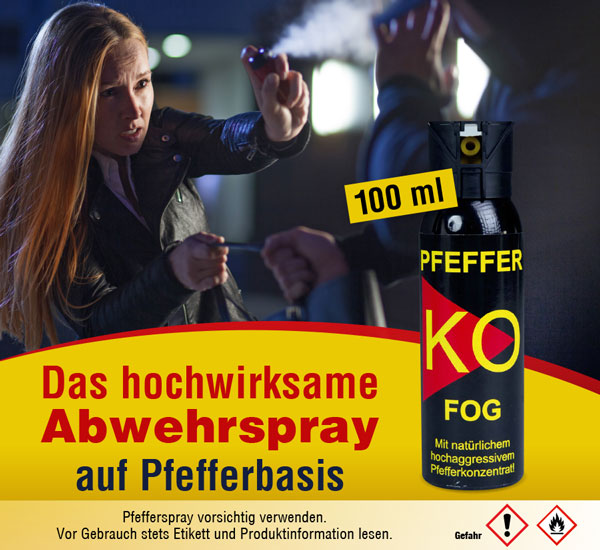 Pfeffer K.O. Spray Fog - 100 ml