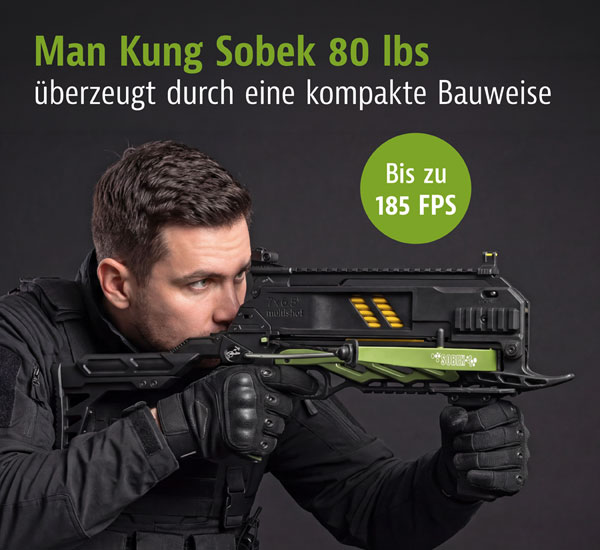 Pistolenarmbrust Man Kung Sobek 80 lbs