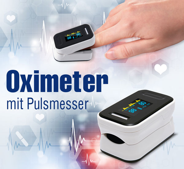 Puls-Oximeter - weiß