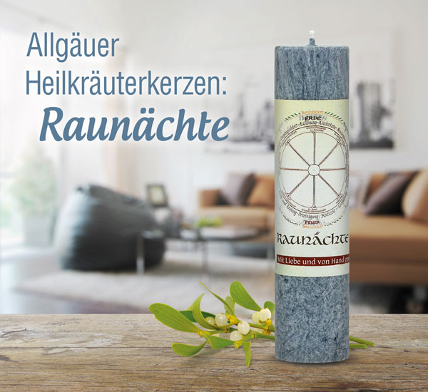 Allguer Heilkruterkerze Raunchte