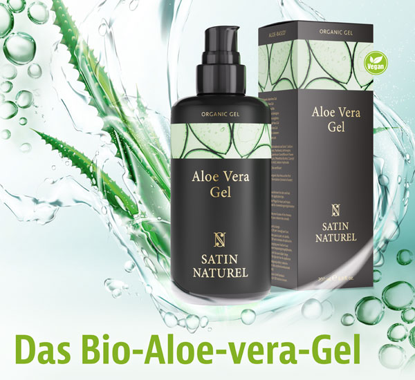Satin Naturel Organic Aloe-vera-Gel