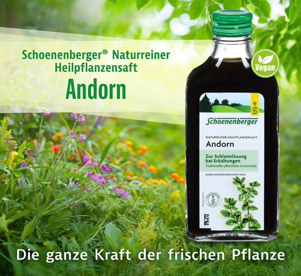 Schoenenberger Naturreiner Heilpflanzensaft - Andorn