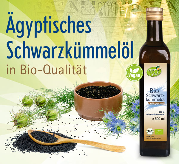 Kopp Vital Bio Schwarzkümmelöl - vegan