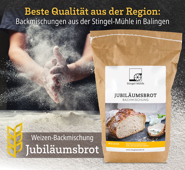 Jubilumsbrot Weizen-Backmischung