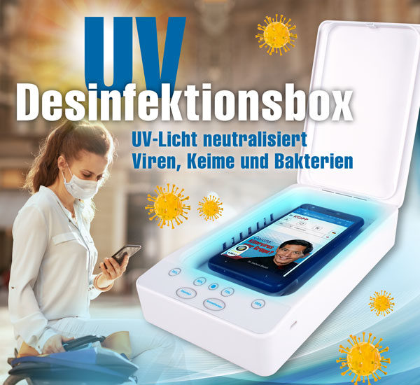 UV-Desinfektionsbox