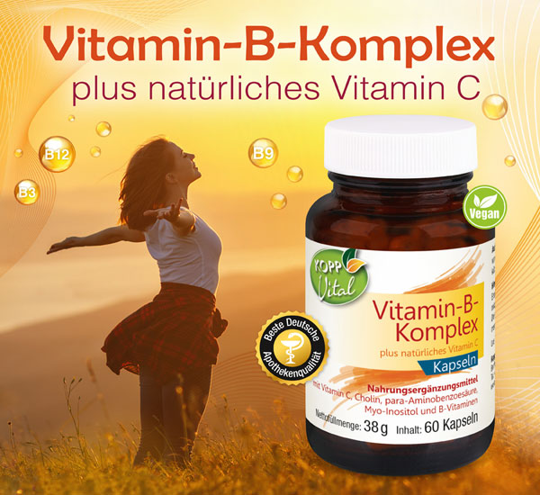 Kopp Vital   Vitamin-B-Komplex Kapseln - vegan