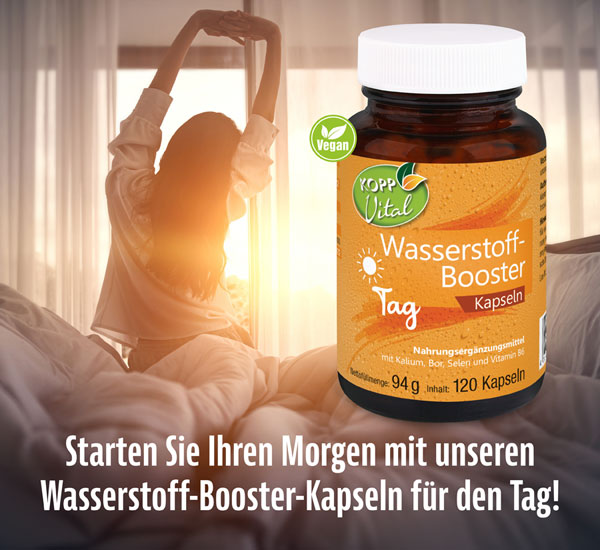 Kopp Vital   Wasserstoff-Booster Tag Kapseln