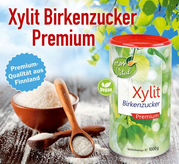 Kopp Vital ®  Xylit Birkenzucker Premium