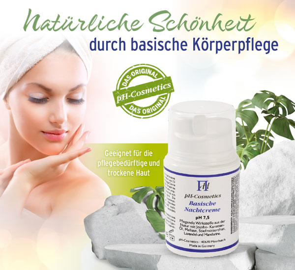 Basische Nachtcreme (pH 7,5)