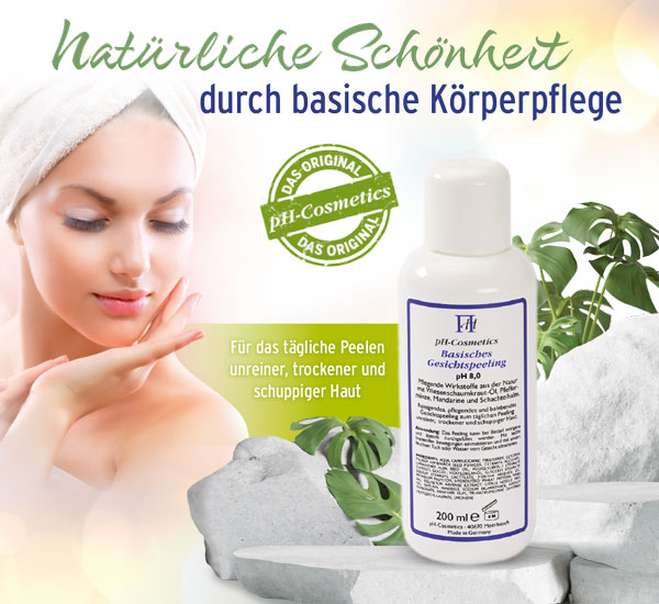 Basisches Gesichtspeeling (pH 8,0) 200 ml