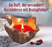 Knisterkerze mit Bratapfelduft - Wie neu_small_zusatz
