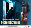 Pfefferspray 400 ml zur Gebäudesicherung_small_zusatz