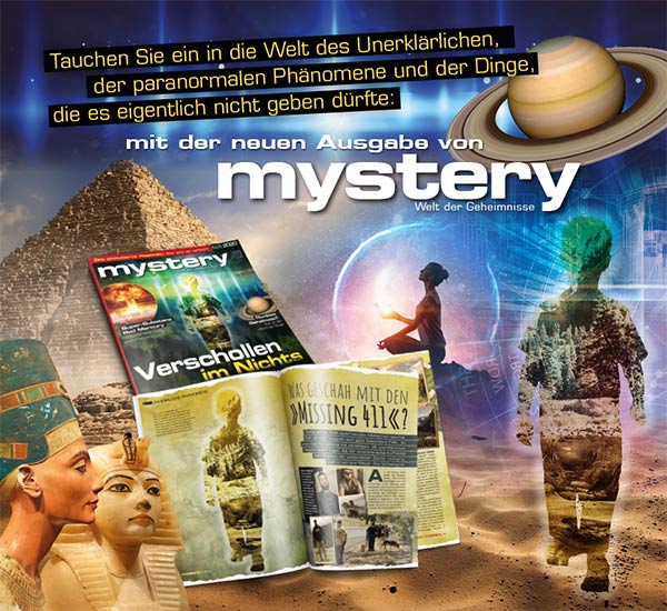 mystery - Ausgabe Nr. 1 Januar/Februar 2020